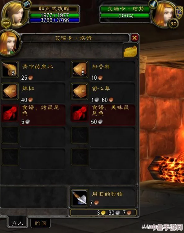 魔兽世界怀旧服：烹饪技能飞跃，从290迈向大师级300的秘籍之旅！