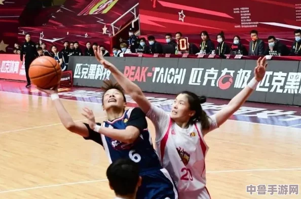 银川高中女篮比赛盛轮轩：激情碰撞展现青春风采，观众热情高涨为球队加油助威
